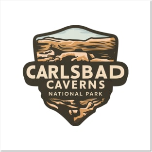 Carlsbad Caverns National Park Emblem Posters and Art